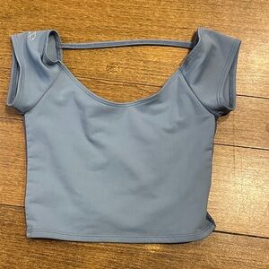 Bluish Gray Women's Top Tiger Friday AXS like new